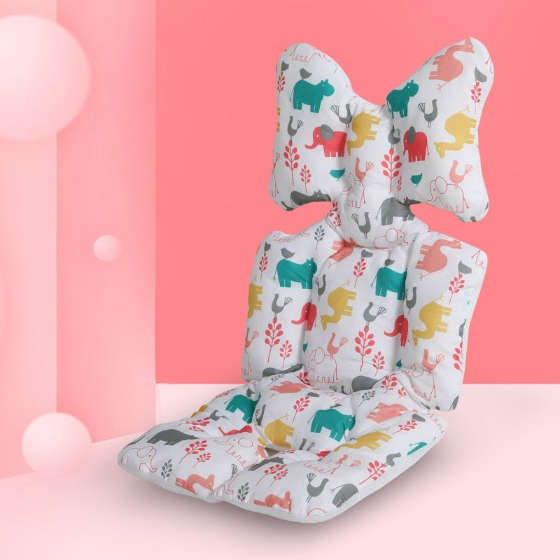 Breathable Head Support Stroller Pad
