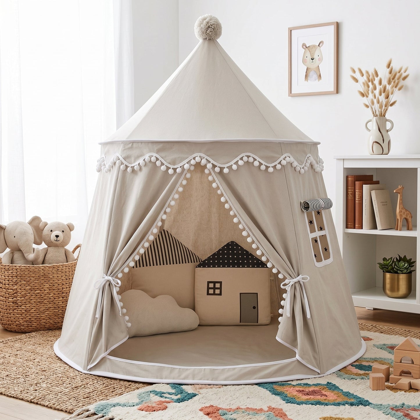 Canvas Play Teepee