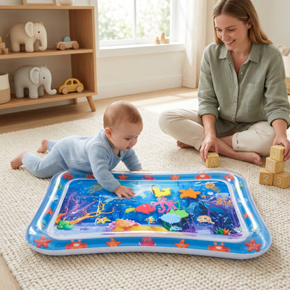 Inflatable Tummy Time Water Play Mat