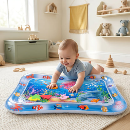Inflatable Tummy Time Water Play Mat