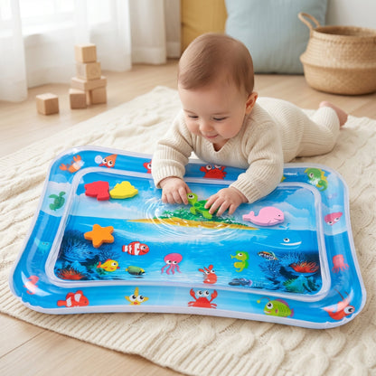 Inflatable Tummy Time Water Play Mat