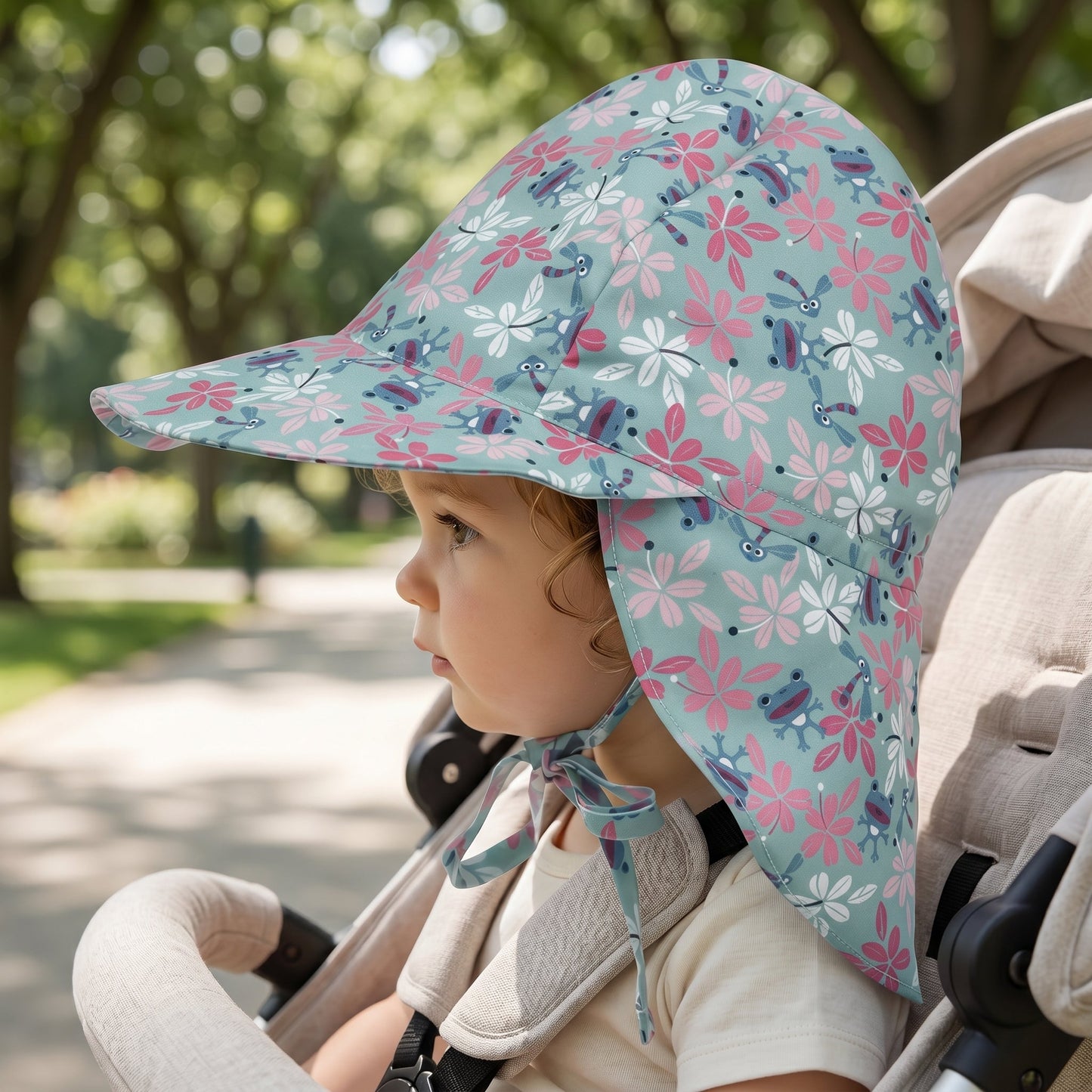 Little Manta Adjustable Baby UPF 50 Hat