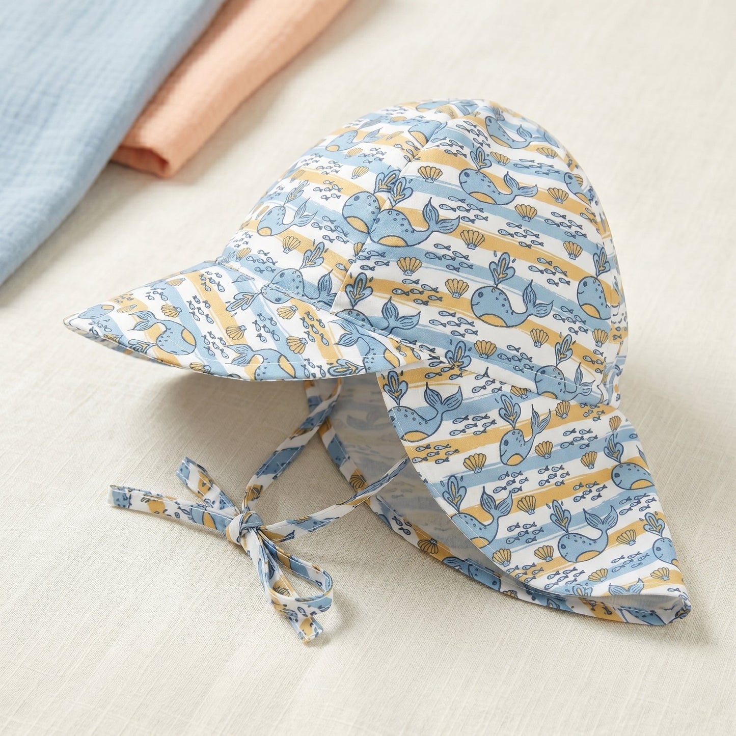 Little Manta Adjustable Baby UPF 50 Hat