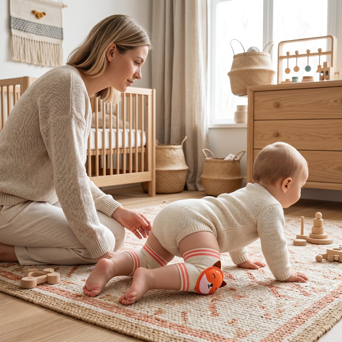 Little Manta Baby Crawling Knee Pads