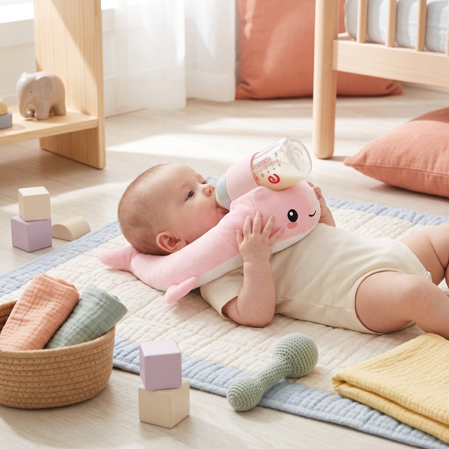 Little Manta Baby Feeding Support Pillow