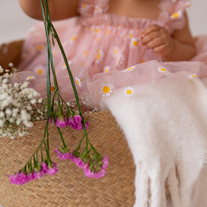 Little Manta Daisy Tulle Dress