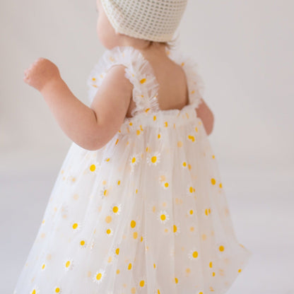Little Manta Daisy Tulle Dress