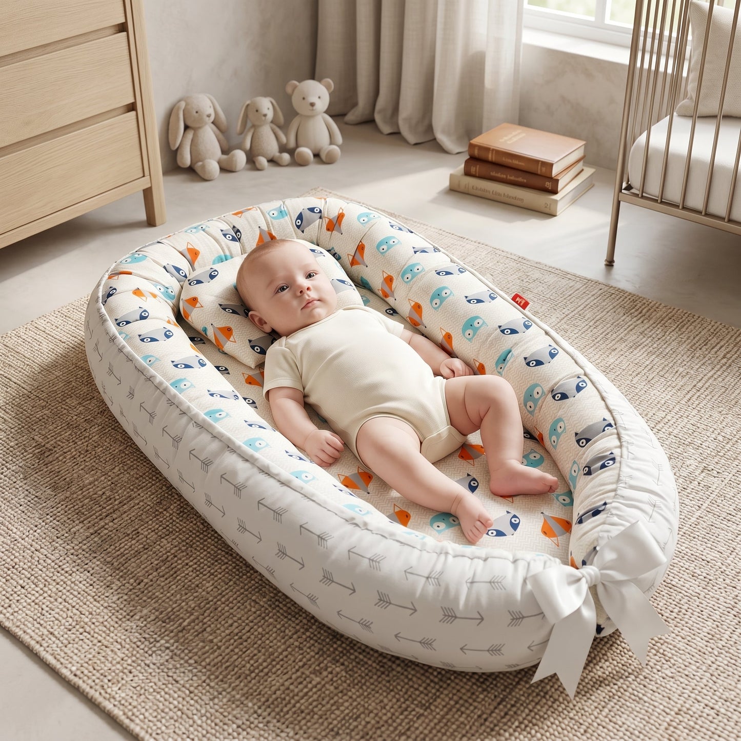 Little Manta Portable Baby Lounger Nest