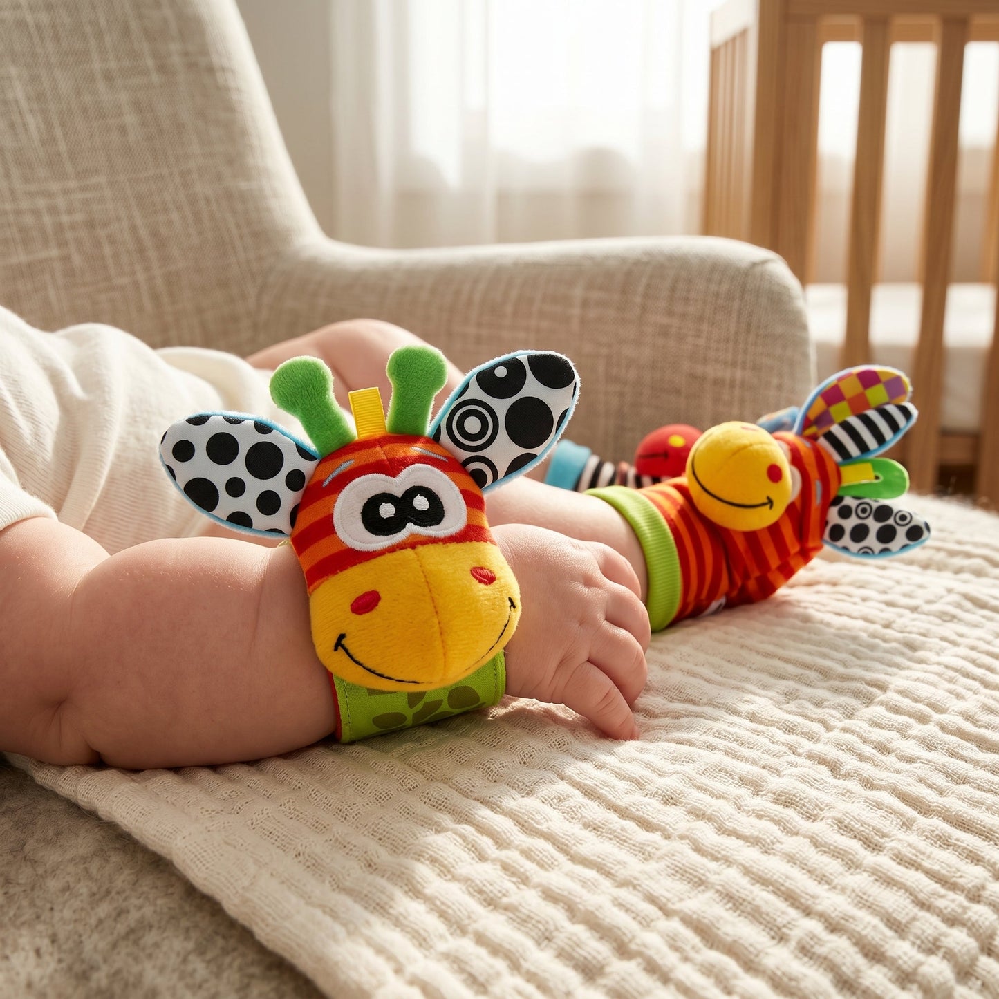 Little Manta Sensory Baby Socks & Wristband Set