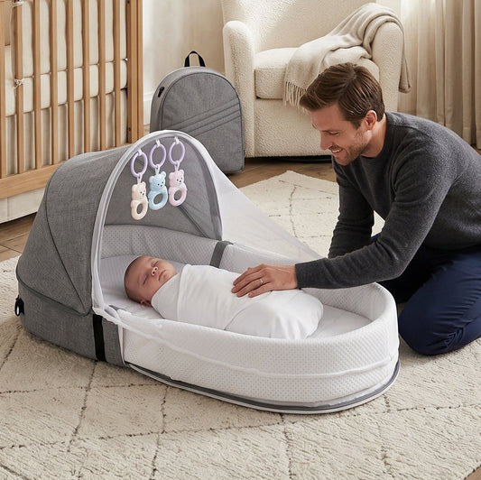 Little Manta Travel Mosquito Baby Bed