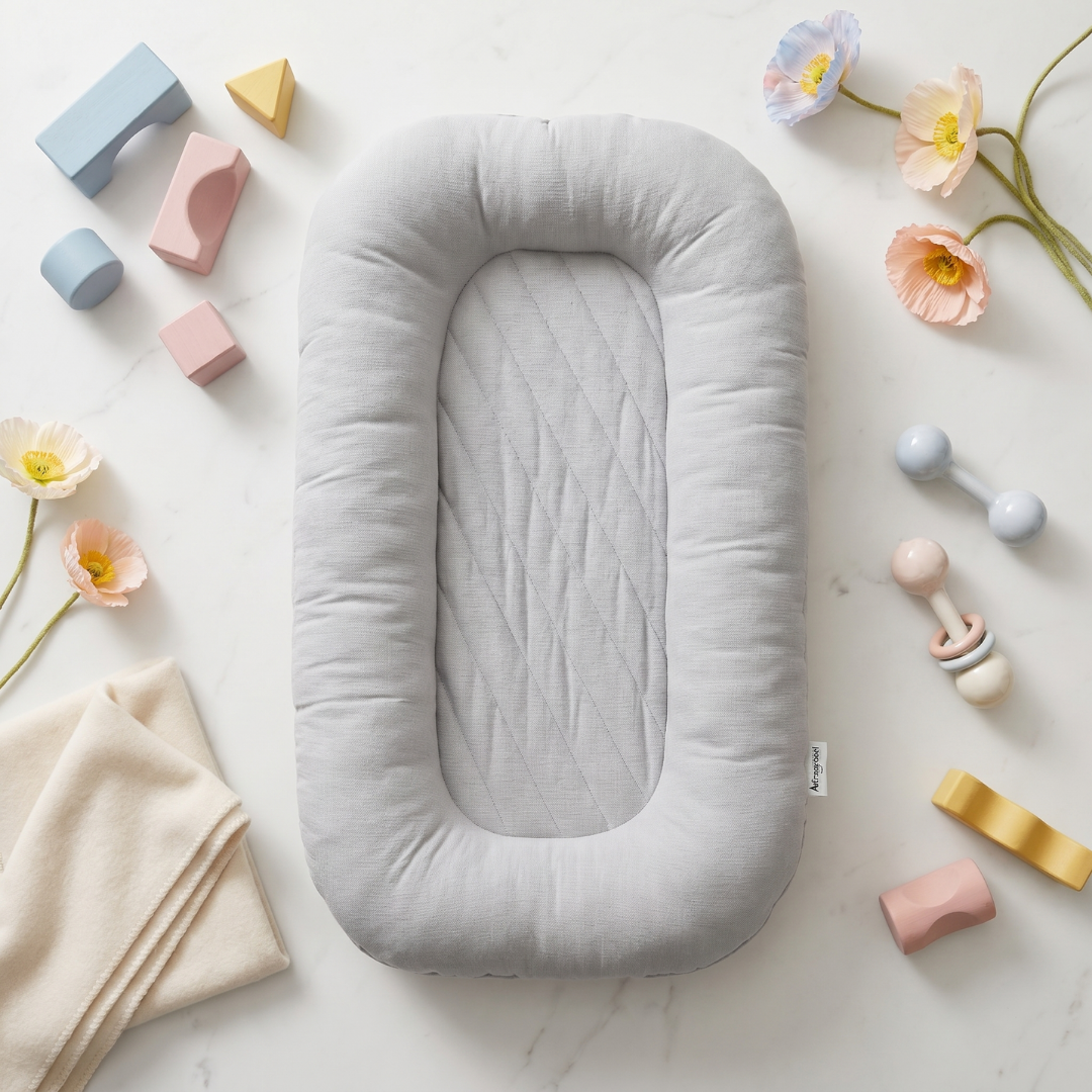Little Manta Ultra-Soft Infant Lounger Bed