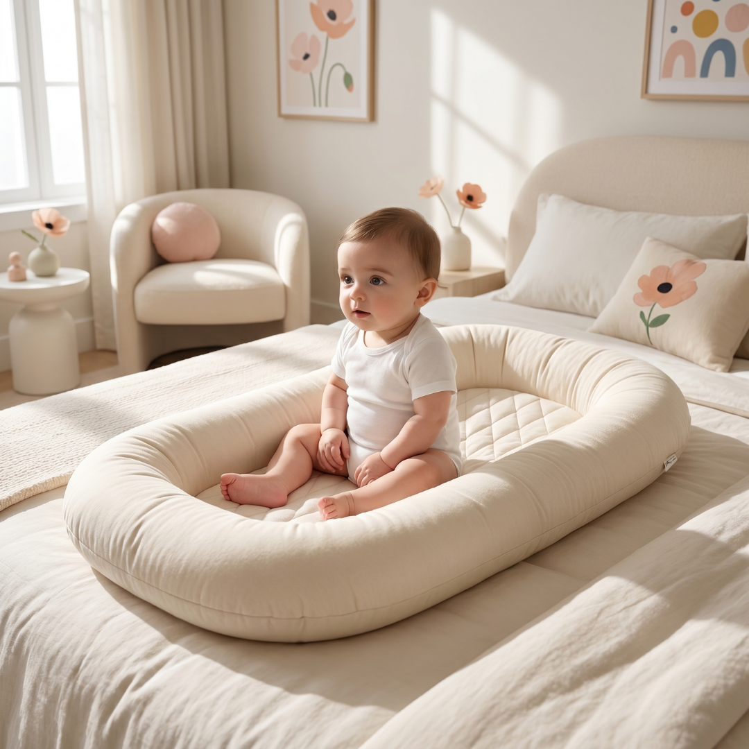 Little Manta Ultra-Soft Infant Lounger Bed