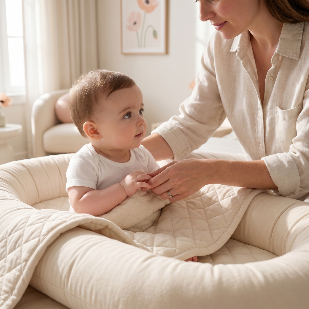 Little Manta Ultra-Soft Infant Lounger Bed
