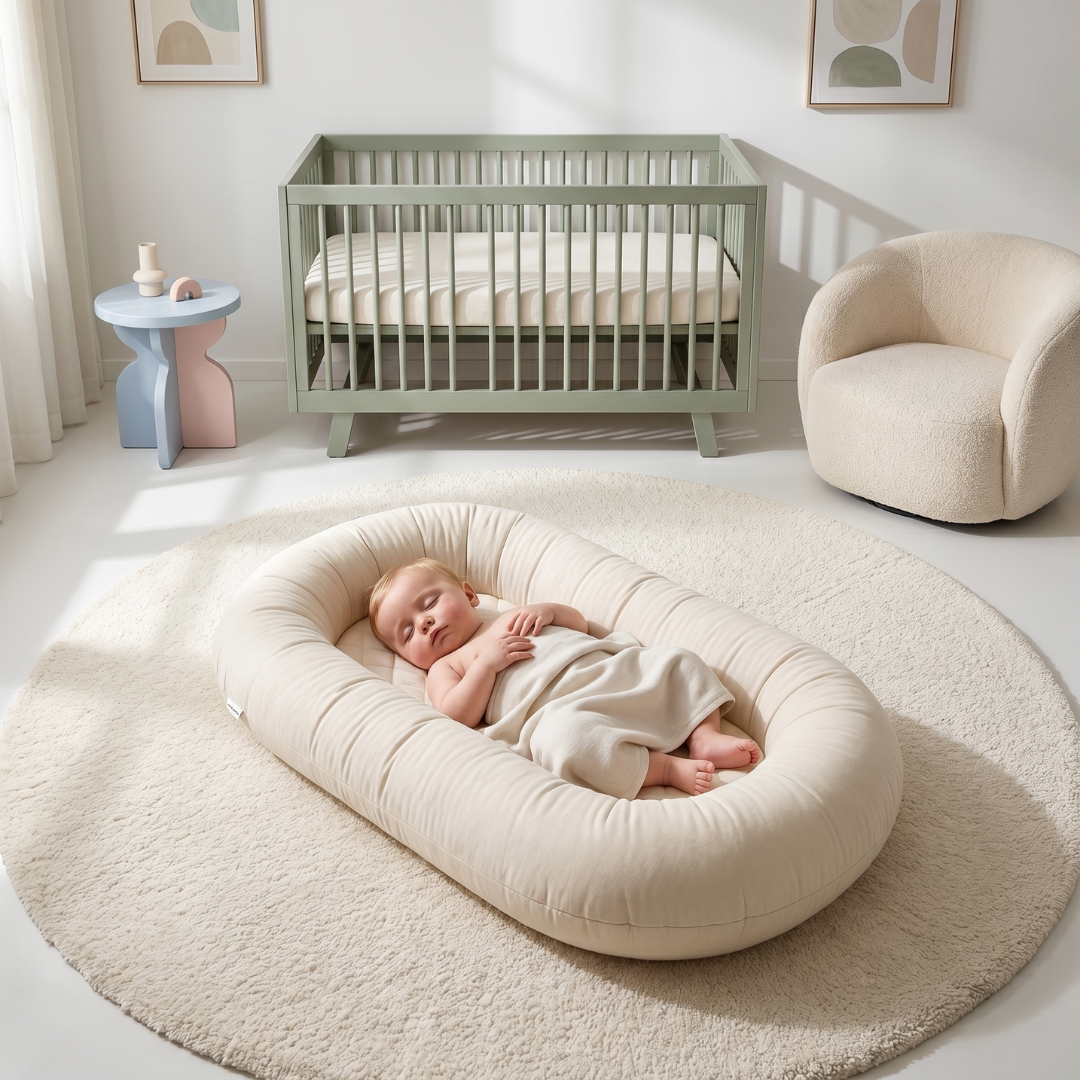 Little Manta Ultra-Soft Infant Lounger Bed