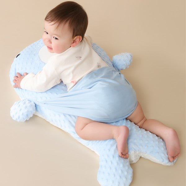 Little Manta Whale Tummy Relief Pillow