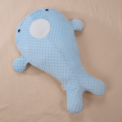 Little Manta Whale Tummy Relief Pillow