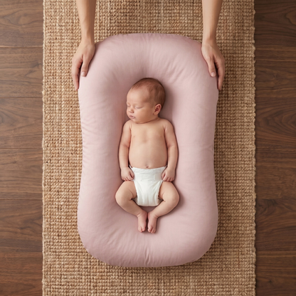 Little Manta Pastel Baby Lounger Nest
