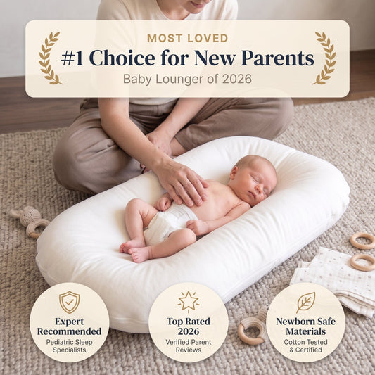 Little Manta Pastel Baby Lounger Pillow