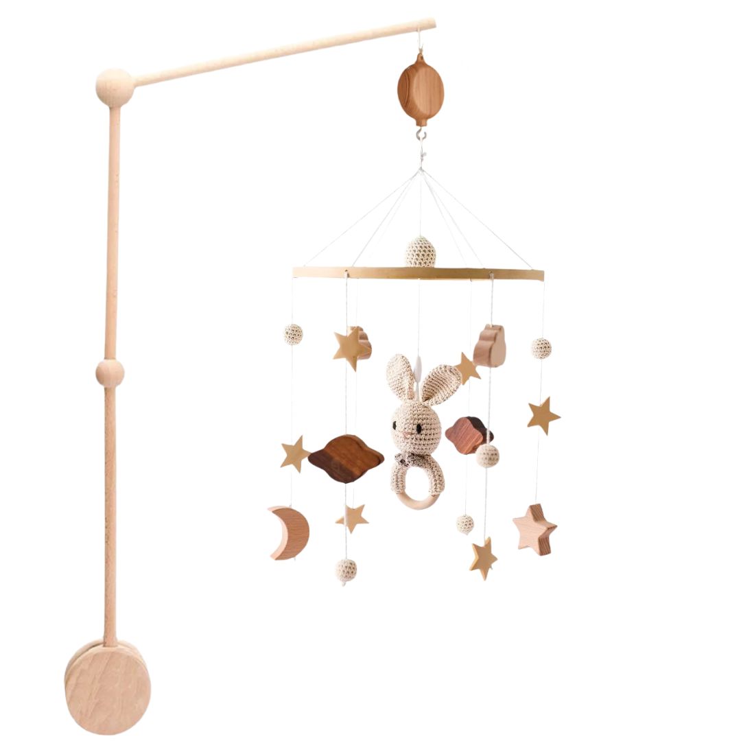 Musical Crib Mobile Set with Arm