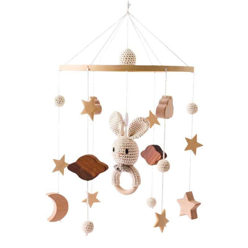 Musical Crib Mobile Set with Arm
