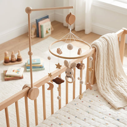 Musical Crib Mobile Set with Arm