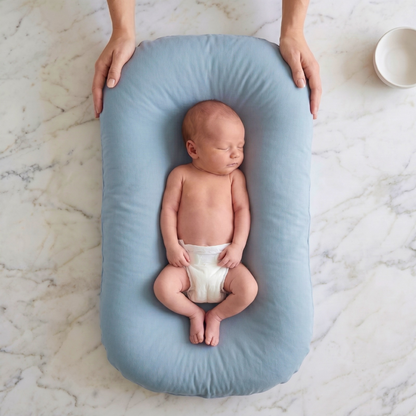 Little Manta Pastel Baby Lounger Pillow