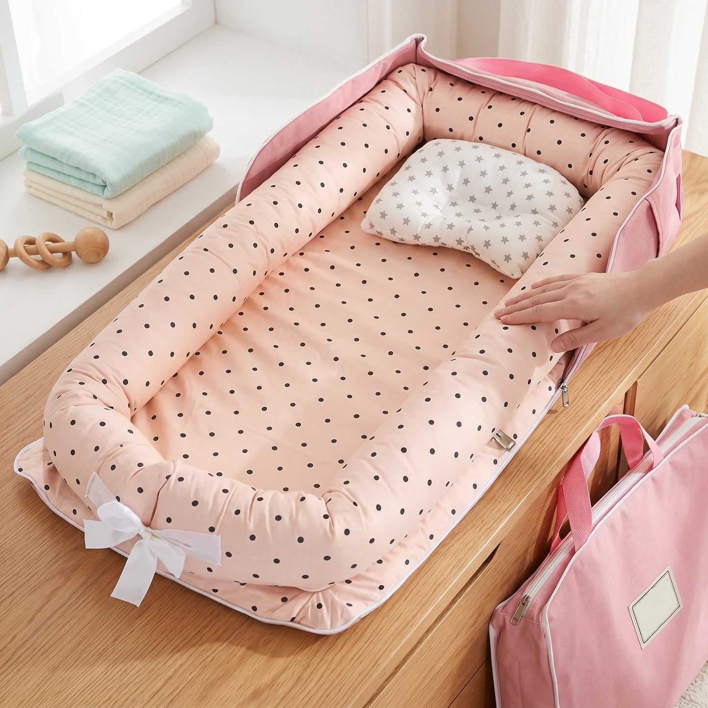 Portable Safety Newborn Sleeping Crib