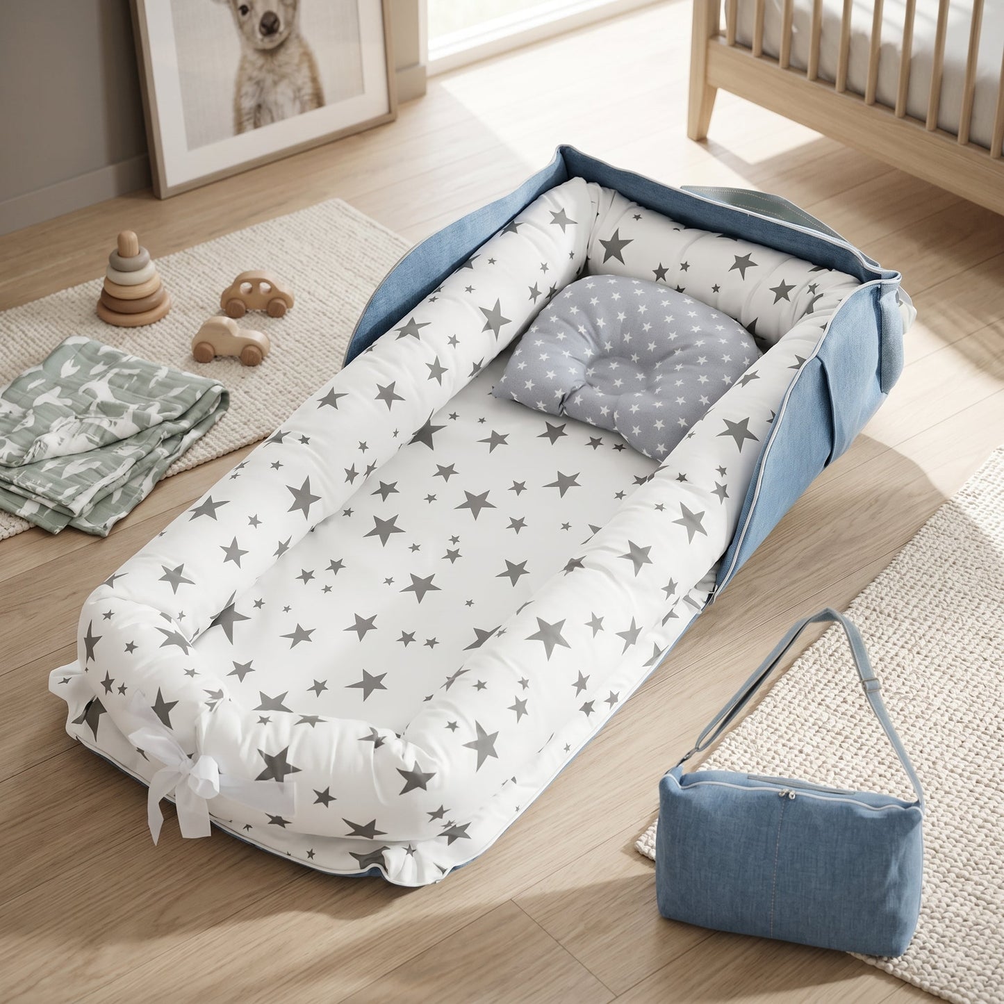 Portable Safety Newborn Sleeping Crib