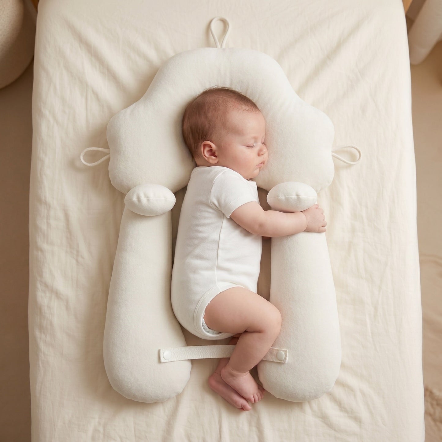 Little Manta Huggable Baby Pillow