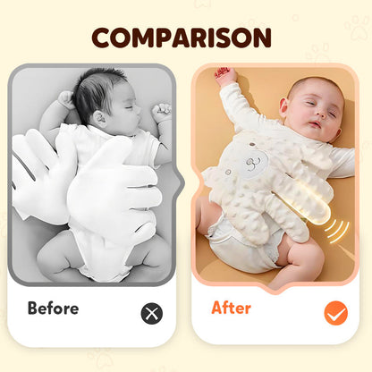 Momcy Newborn Baby Sleep Aid Palm Pillow